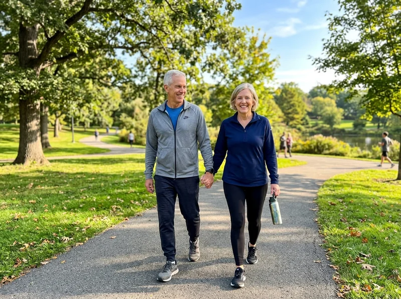 Healthy and Happy Couple